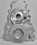 Chevy LS Timing  Cover to Drive a Fuel Pump, and other Accessories CAST